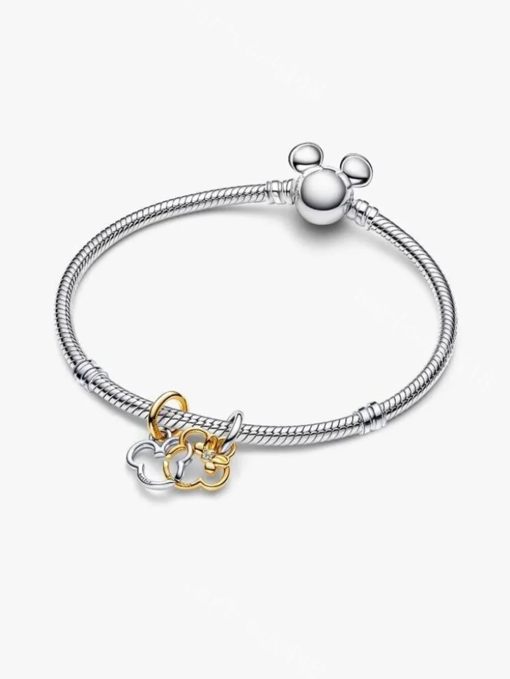 Disney Mickey Mouse & Minnie Mouse Splittable Dangle Charm